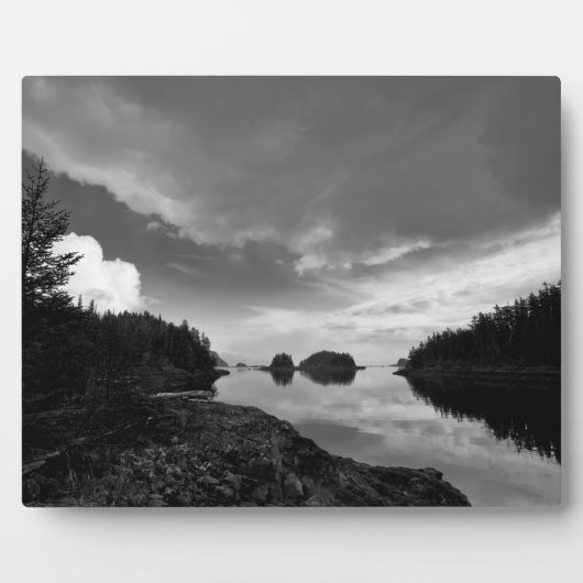 島の湾 フォトプラーク (正面)