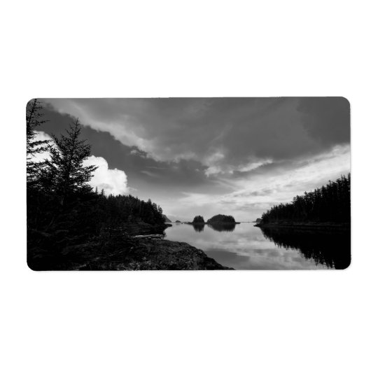 島の湾 ラベル (正面)