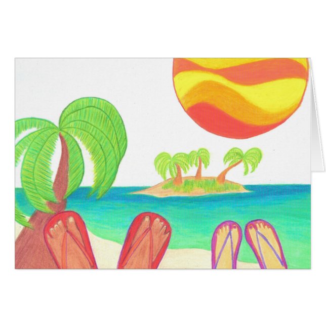 島の監視人のブランク (正面横)