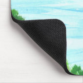 島の眺め マウスパッド (コーナー)