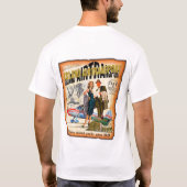 島の空輸輸送機 Tシャツ (裏面)