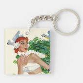 島の綴り キーホルダー (裏面)