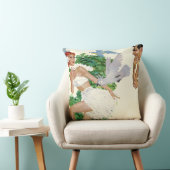 島の綴り クッション (椅子)