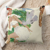 島の綴り クッション (ブランケット)