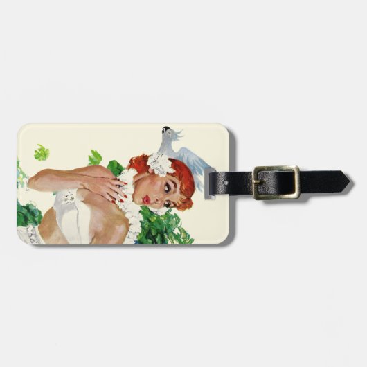 島の綴り ラゲッジタグ (正面横)