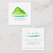 島の脱出 スクエア名刺 (正面/裏面)