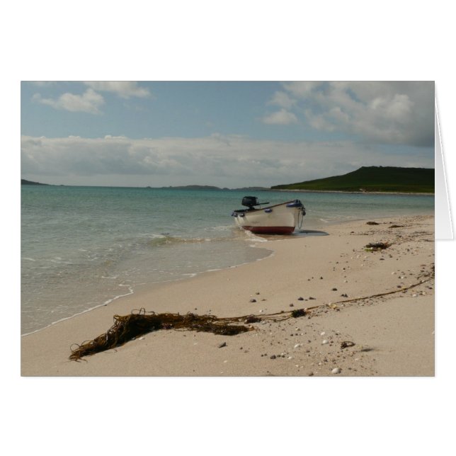 島の船遊び (正面横)