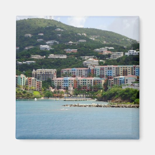 島の色 マグネット (正面)