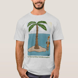 島の離婚自然 Tシャツ
