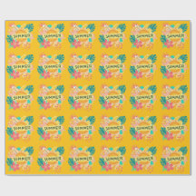 「島の雰囲気：夏のTシャツデザイン