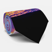 島の青いタイ ネクタイ (ロール)