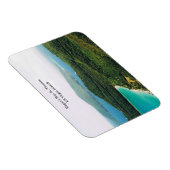 島の風景を持つフォトマグネット マグネット (右側)