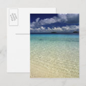 島の風景、トンガのババウ島 ポストカード (正面/裏面)