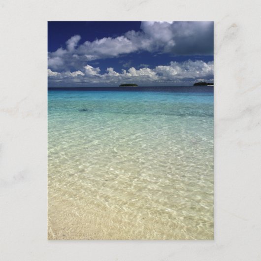 島の風景、トンガのババウ島 ポストカード (正面)