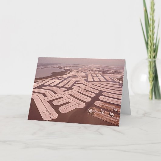 島の、Marcoの島浚渫、フロリダの70年代 カード (正面)