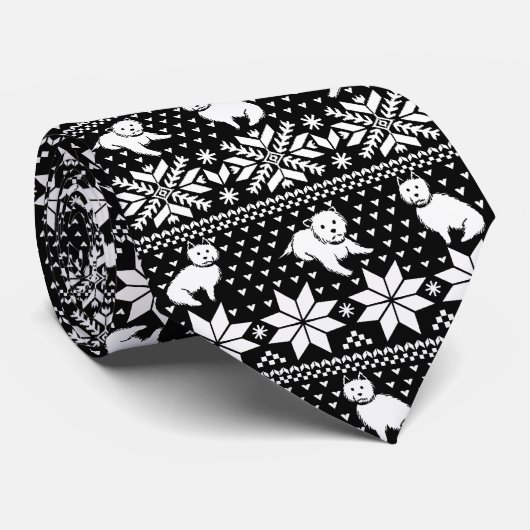 島のWestiesの公平なタイ ネクタイ (ロール)