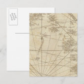 島カリブの諸島、ヴァージン諸島 ポストカード (正面/裏面)