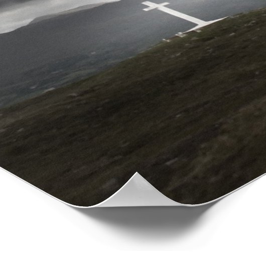 島クロスキャンバス印刷 ポスター (角)