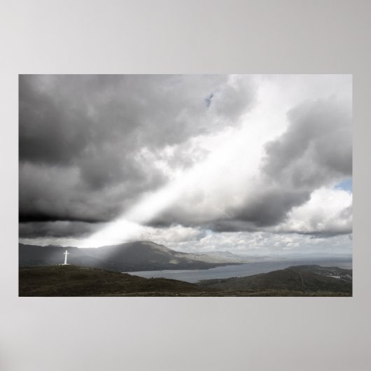 島クロスキャンバス印刷 ポスター (正面)