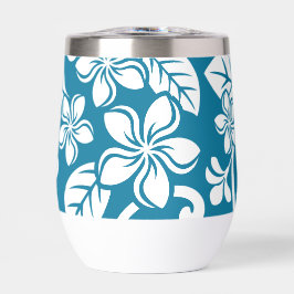 島プルメリアの青いパタカリブのーン