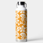 島プルメリア（オレンジ）ウォーターボトル ウォーターボトル (正面)