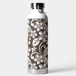 島プルメリア（コーヒーブラウン）ウォーターボトル ウォーターボトル