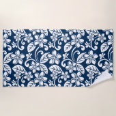 島プルメリア（海軍） ビーチタオル (正面)