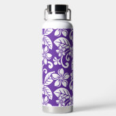 島プルメリア（紫）ウォーターボトル ウォーターボトル (背面)