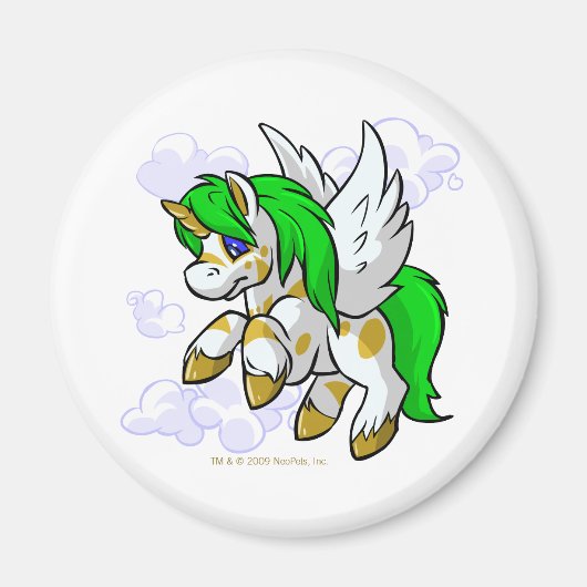 島ユニ保のミステリー島に近い マグネット (正面)