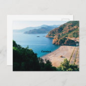 島地中海のコルシカ ポストカード (正面/裏面)