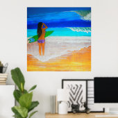 島女が急に現れる ポスター (ホームオフィス)