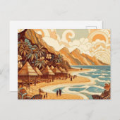 島文化はがき04 ポストカード (正面/裏面)