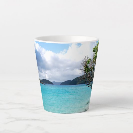 島時間 カフェラテマグ (正面)