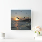 島時間！ スクエア壁時計 (ホーム)