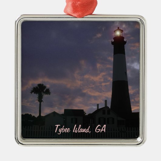 島時間 メタルオーナメント (正面)