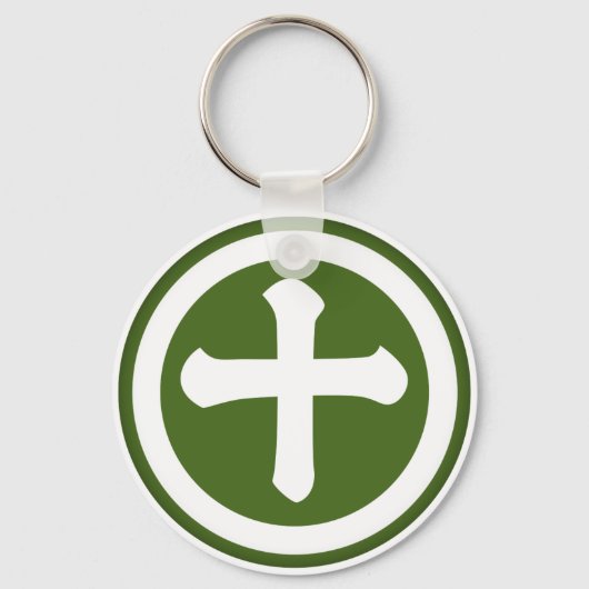 島津氏家門 キーホルダー (正面)