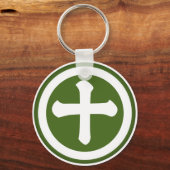 島津氏家門 キーホルダー (正面)