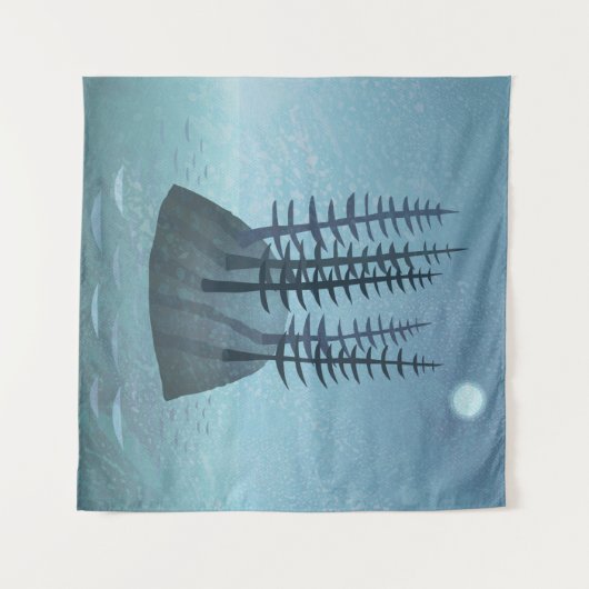 島海 タペストリー (正面(横))