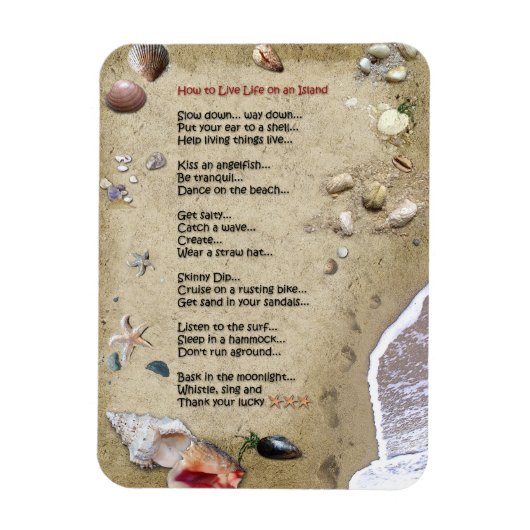 島生活 マグネット (縦)