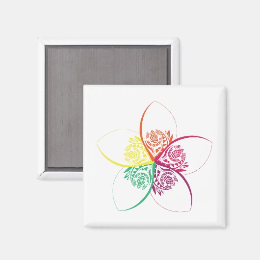 島花 マグネット (正面/裏面)