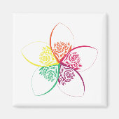 島花 マグネット (正面)