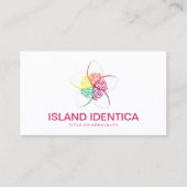 島花 名刺 (正面)