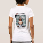 島都市オペラドン・キホーテ女性のTシャツライト Tシャツ (裏面)