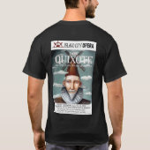 島都市オペラドン・キホーテTシャツの暗闇 Tシャツ (裏面)