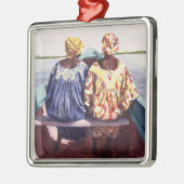 島1998年に メタルオーナメント (左)