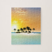 島 ジグソーパズル (縦)