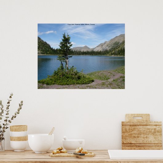 島 ポスター (キッチン)