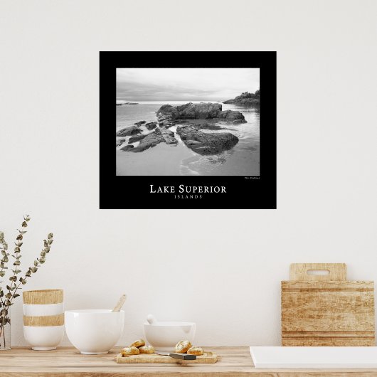 島 ポスター (キッチン)