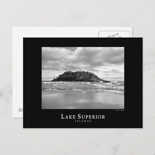 島 ポストカード (正面/裏面)