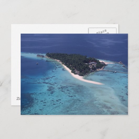 島 ポストカード (正面/裏面)